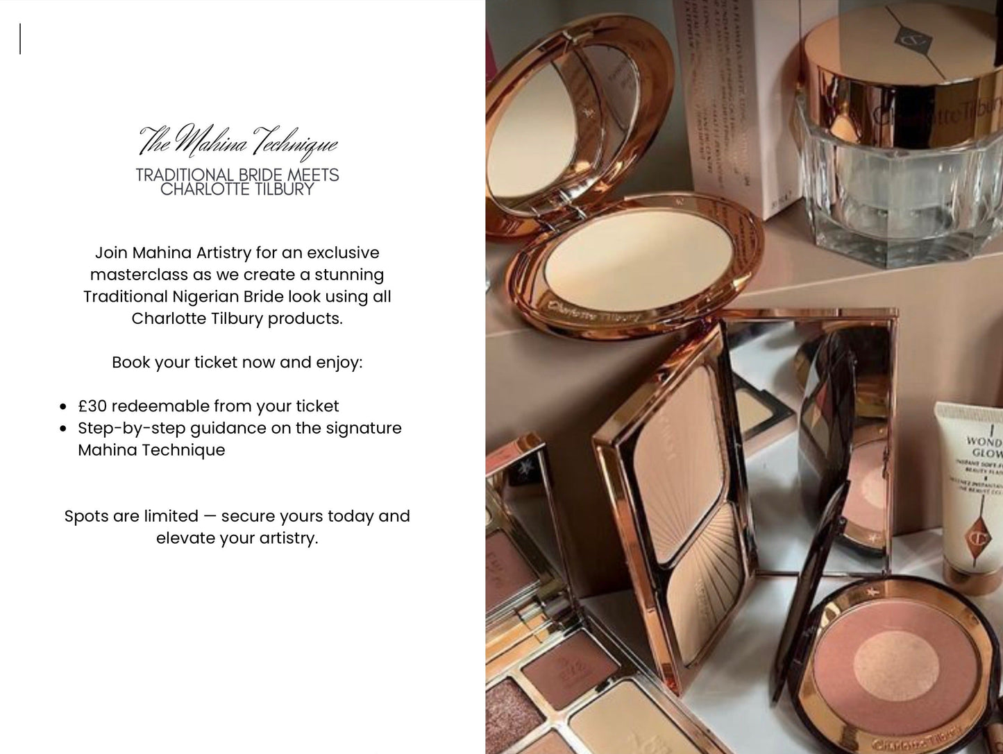 GRWM - Traditional Bride Meets Charlotte Tilbury